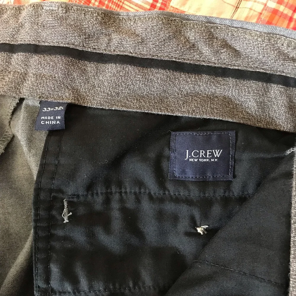 J·Crew Mens Classic Fit Pants